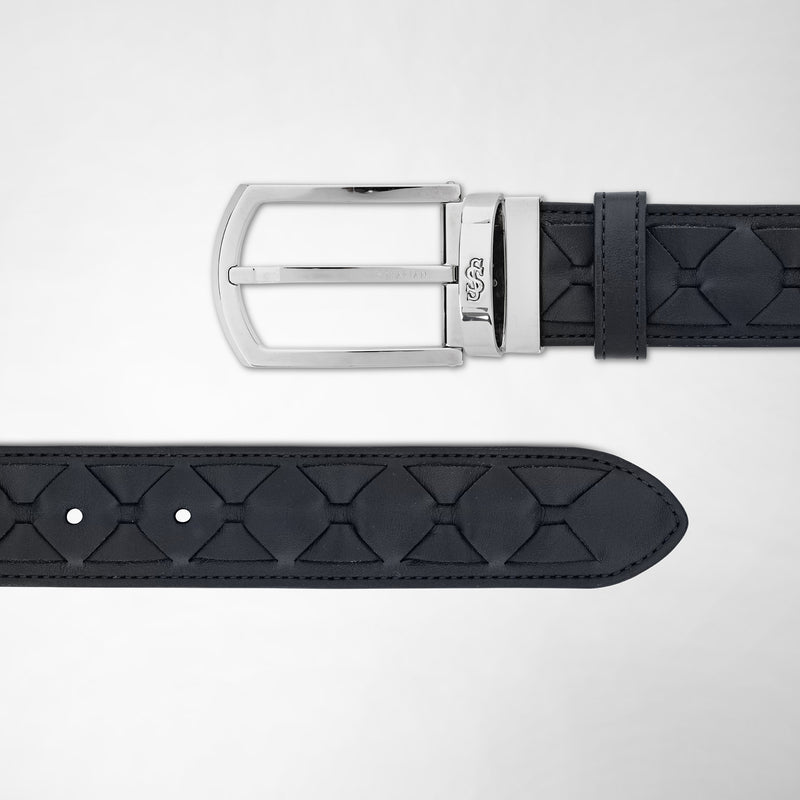 Serapian Belt In Mosaico Navy Blue