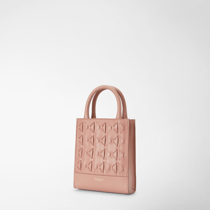 Serapian Borsa 1928 Tote Mini In Mosaico Blush
