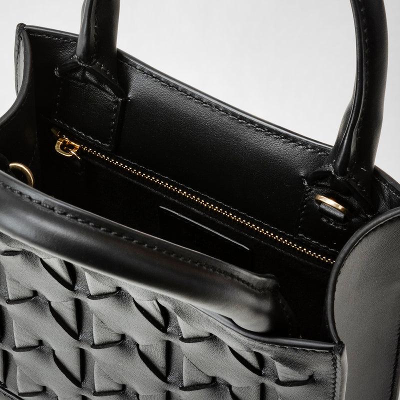 Serapian Borsa 1928 Tote Mini In Mosaico Nero