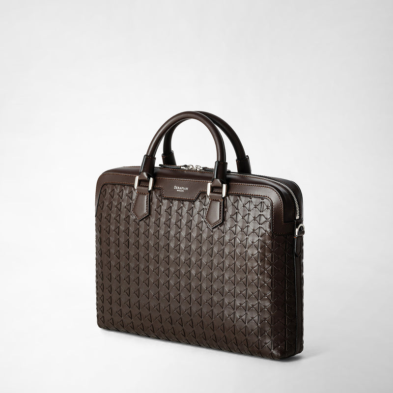 Serapian BORSA BUSINESS EXTRA SLIM IN MOSAICO