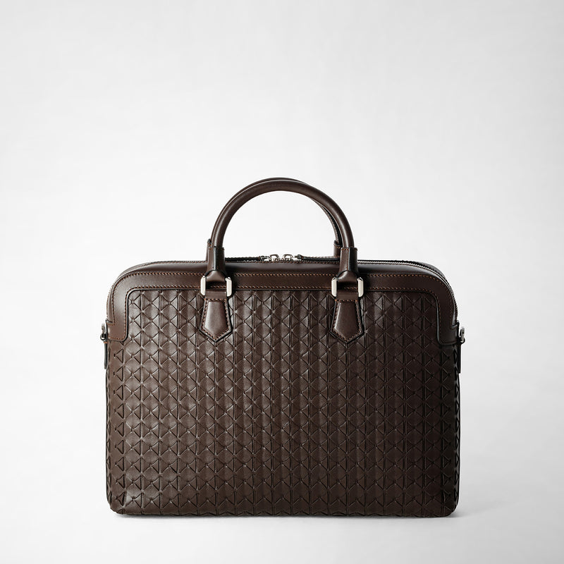 Serapian BORSA BUSINESS EXTRA SLIM IN MOSAICO