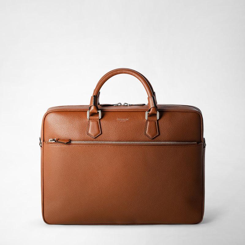 Serapian BORSA BUSINESS SLIM IN PELLE CACHEMIRE