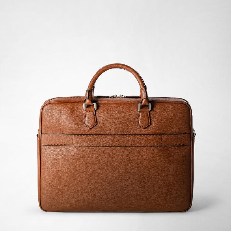 Serapian BORSA BUSINESS SLIM IN PELLE CACHEMIRE