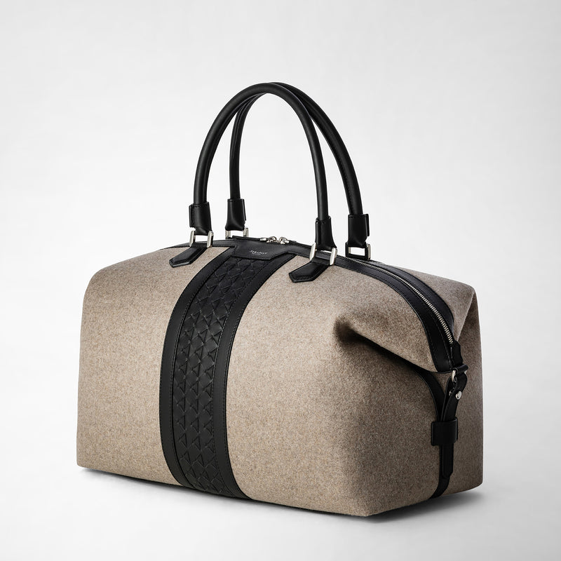 Serapian BORSA DA VIAGGIO IN LANA E MOSAICO