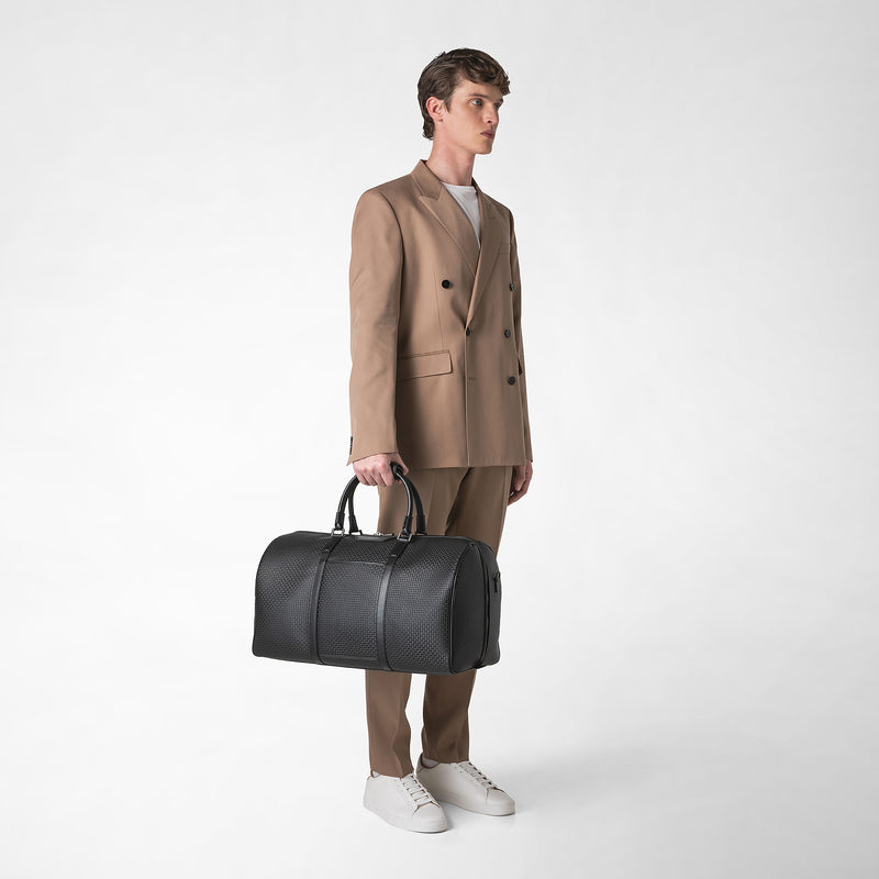 Serapian Borsa da viaggio in stepan nero-eclissi