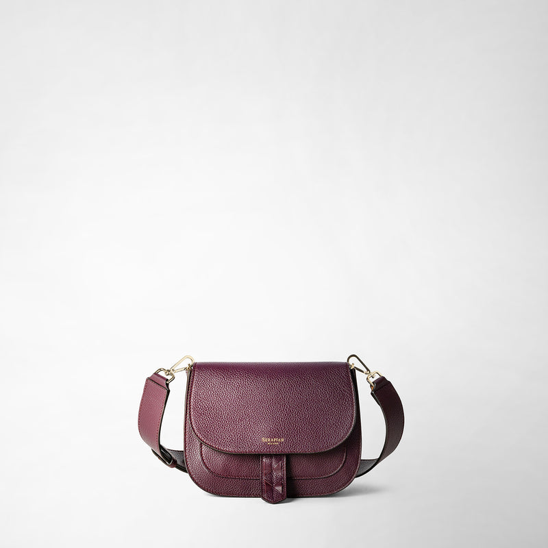 Serapian BORSA LUNA CROSSBODY IN PELLE RUGIADA