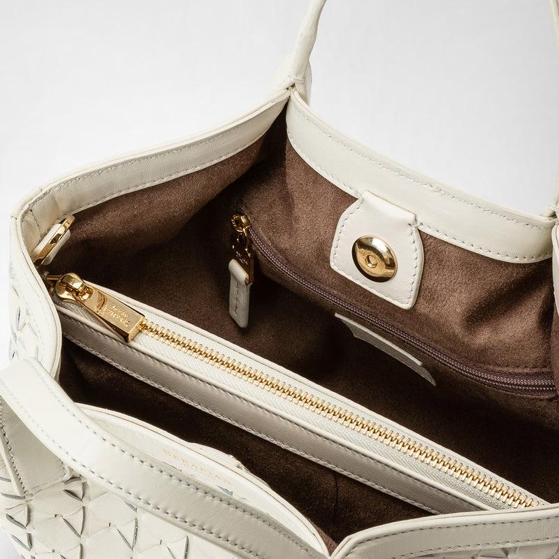 Serapian Borsa Secret Mini In Mosaico Panna