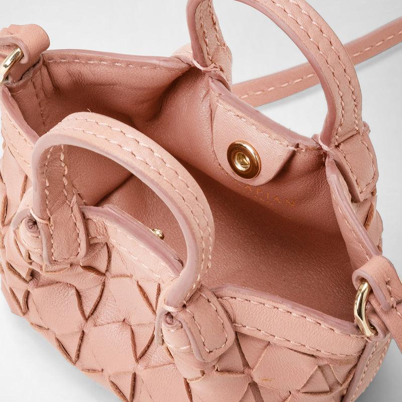 Serapian Borsa Secret Nano In Mosaico Blush