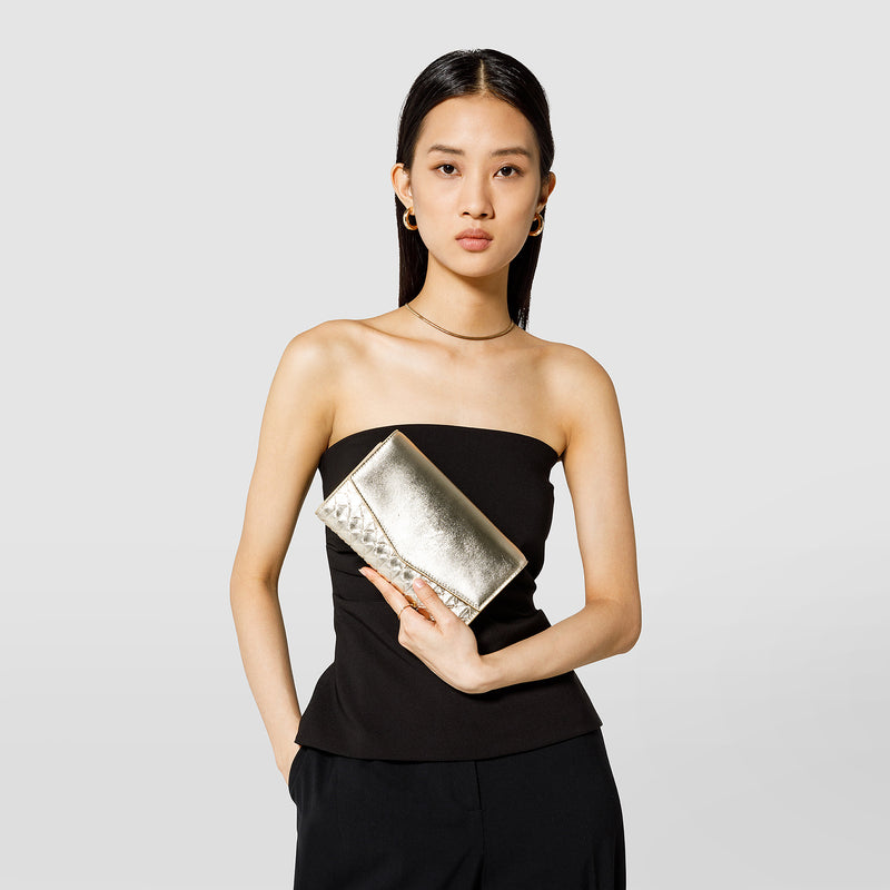 Serapian CLUTCH CON TRACOLLA IN MOSAICO