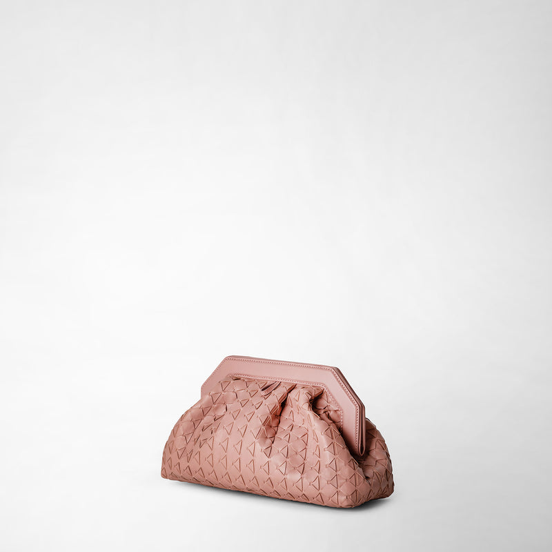 Serapian Clutch Secret In Mosaico Blush
