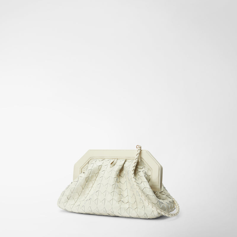 Serapian Clutch Secret In Mosaico Panna