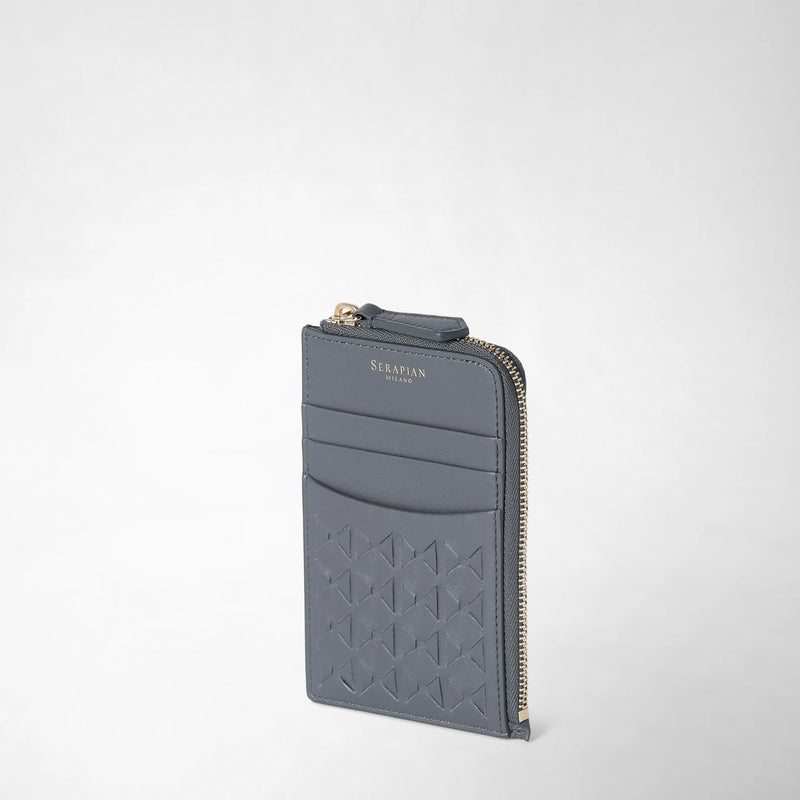 Serapian PORTACARTE CON ZIP IN MOSAICO