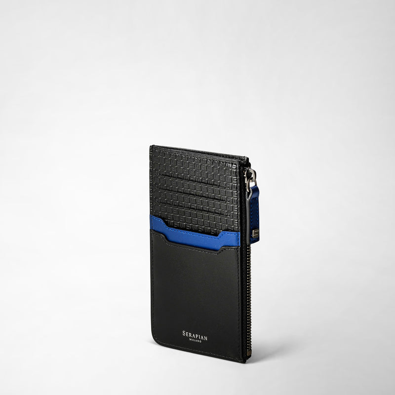 Serapian PORTACARTE CON ZIP IN STEPAN 72
