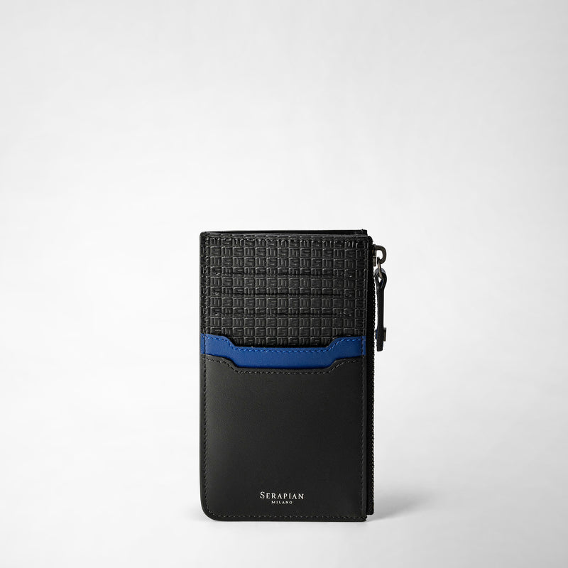 Serapian PORTACARTE CON ZIP IN STEPAN 72