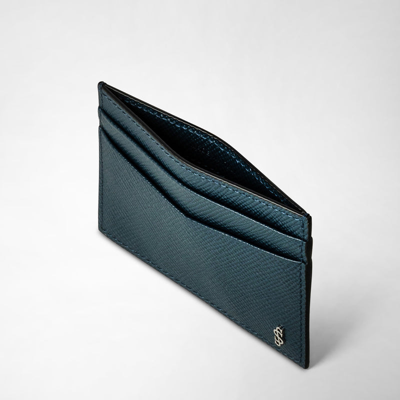 Serapian PORTACARTE PER 4 CARTE IN PELLE CACHEMIRE