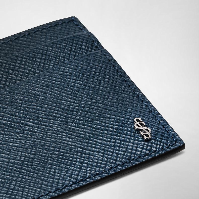 Serapian PORTACARTE PER 4 CARTE IN PELLE CACHEMIRE