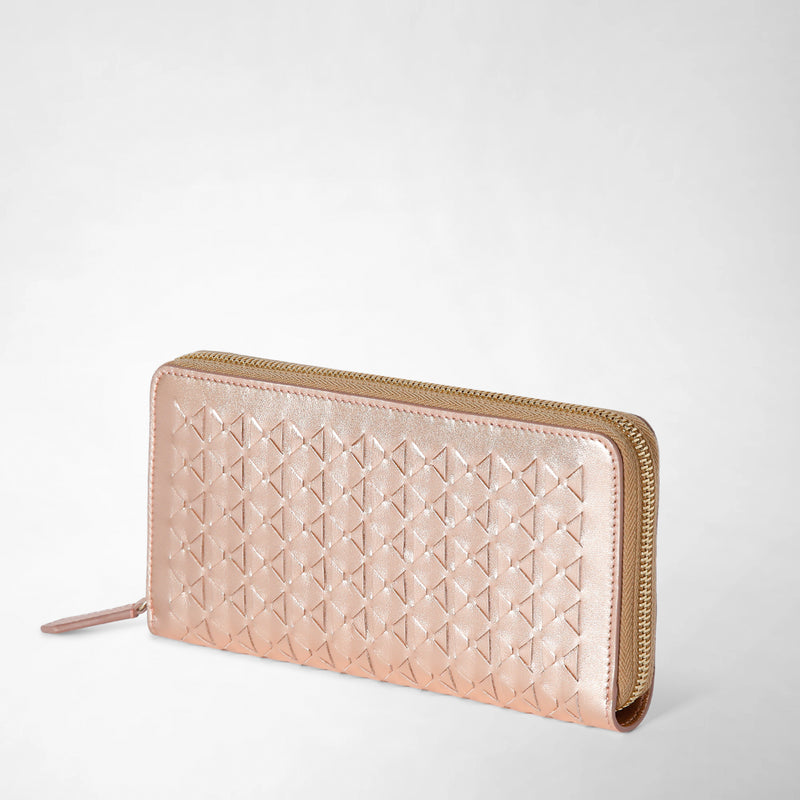 Serapian PORTAFOGLIO CON ZIP IN MOSAICO