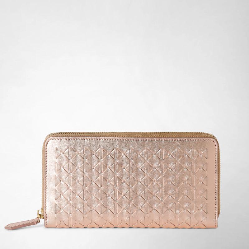 Serapian PORTAFOGLIO CON ZIP IN MOSAICO