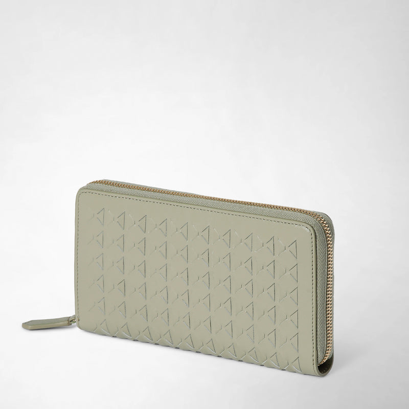 Serapian PORTAFOGLIO CON ZIP IN MOSAICO