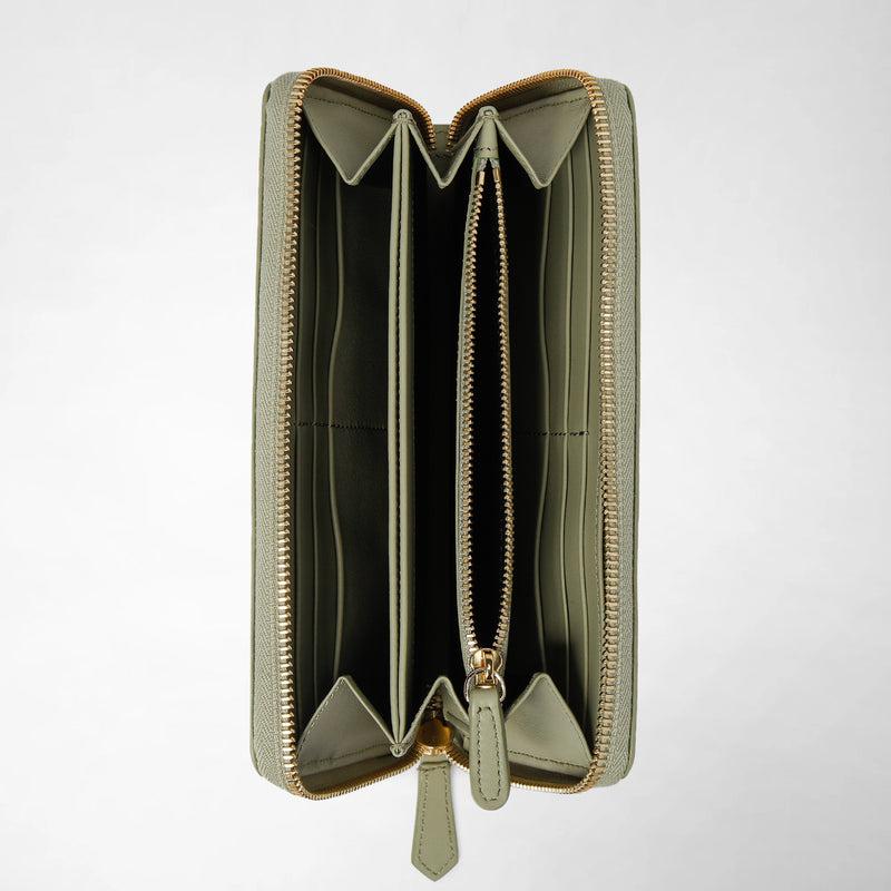 Serapian PORTAFOGLIO CON ZIP IN MOSAICO