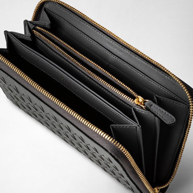 Serapian PORTAFOGLIO CON ZIP IN MOSAICO