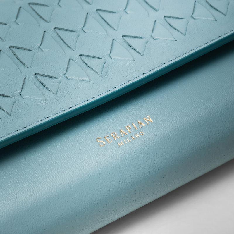 Serapian PORTAFOGLIO CONTINENTAL IN MOSAICO