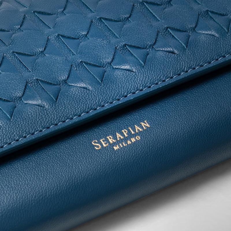 Serapian PORTAFOGLIO CONTINENTAL IN MOSAICO