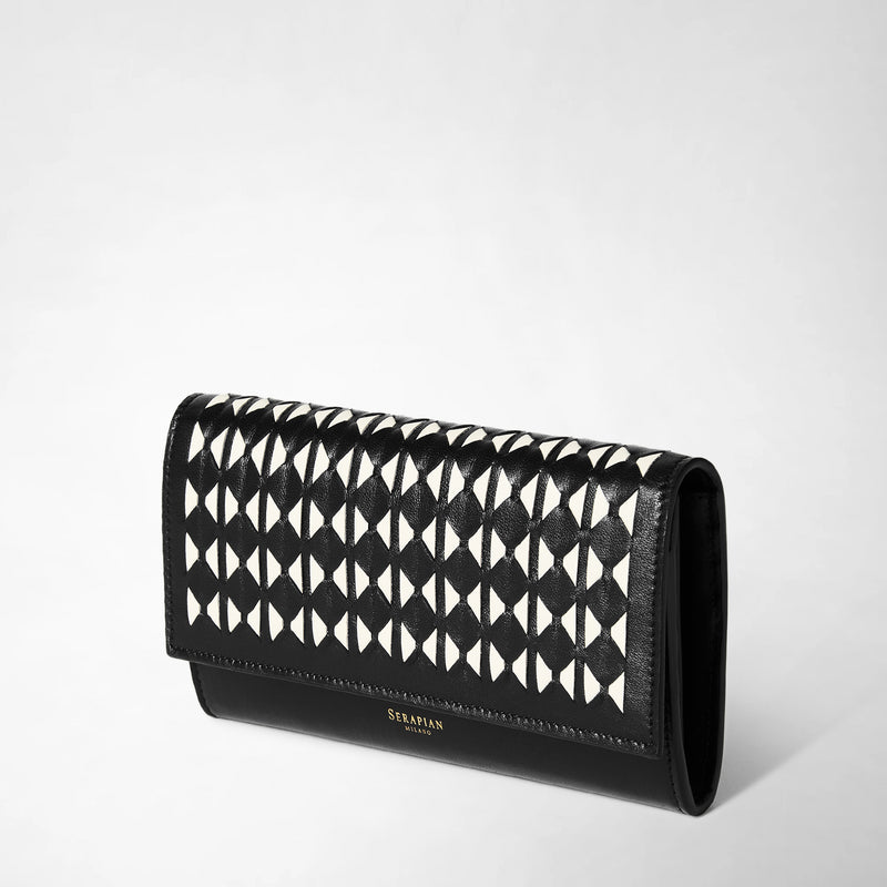 Serapian PORTAFOGLIO CONTINENTAL IN MOSAICO