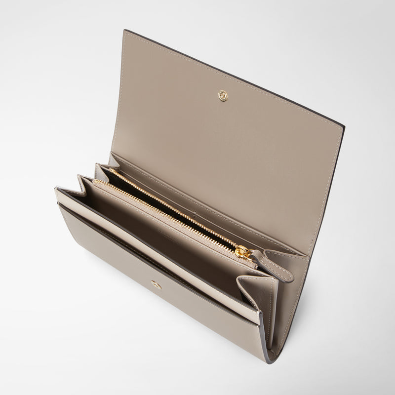 Serapian Portafoglio Continental In Mosaico Sahara