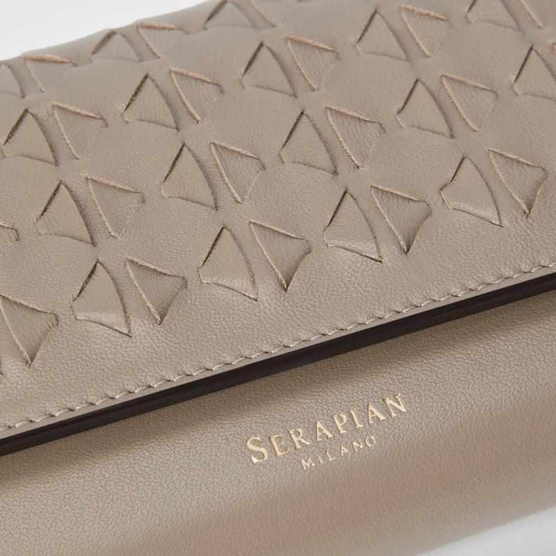 Serapian Portafoglio Continental In Mosaico Sahara