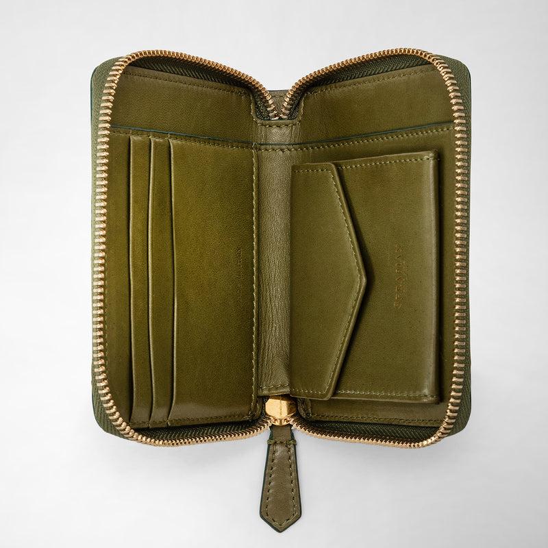 Serapian PORTAFOGLIO MINI CON ZIP IN MOSAICO