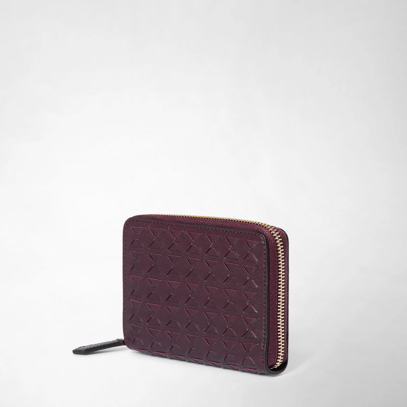 Serapian PORTAFOGLIO MINI CON ZIP IN MOSAICO