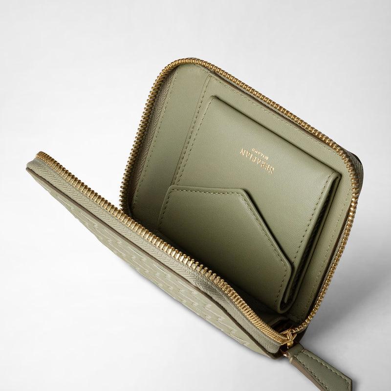 Serapian PORTAFOGLIO MINI CON ZIP IN MOSAICO