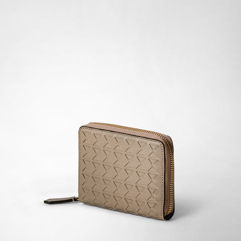 Serapian PORTAFOGLIO MINI CON ZIP IN MOSAICO