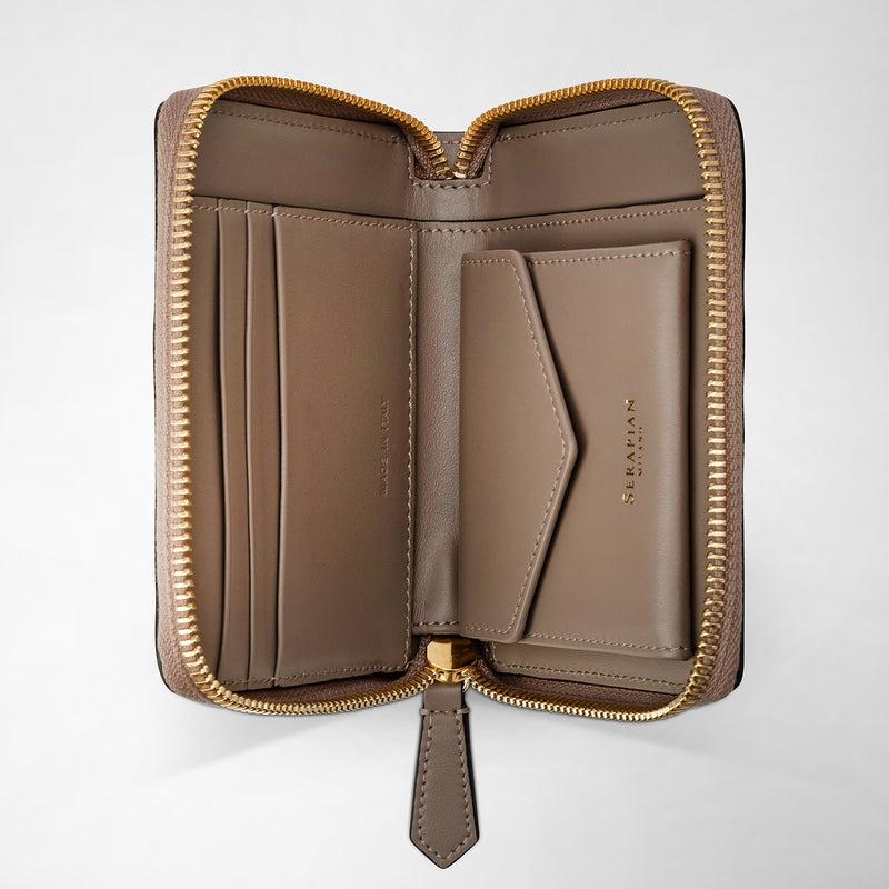 Serapian PORTAFOGLIO MINI CON ZIP IN MOSAICO