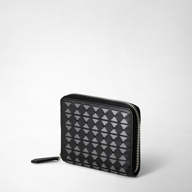 Serapian PORTAFOGLIO MINI CON ZIP IN MOSAICO
