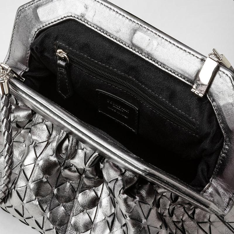 Serapian Secret Clutch Bag In Mosaico Ruthenium