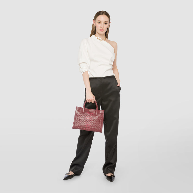 Serapian TOTE BAG LORELEI PICCOLA IN MOSAICO