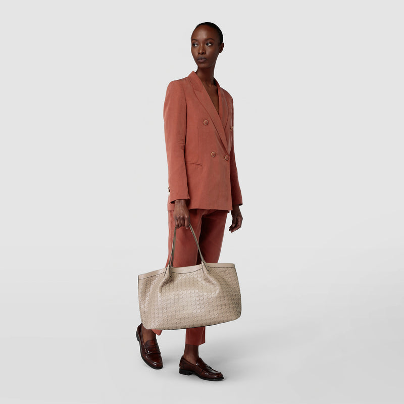 Serapian Tote bag secret in mosaico sahara