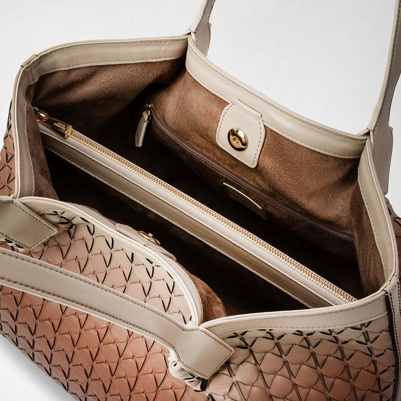 Serapian TOTE BAG SECRET PICCOLA IN MOSAICO