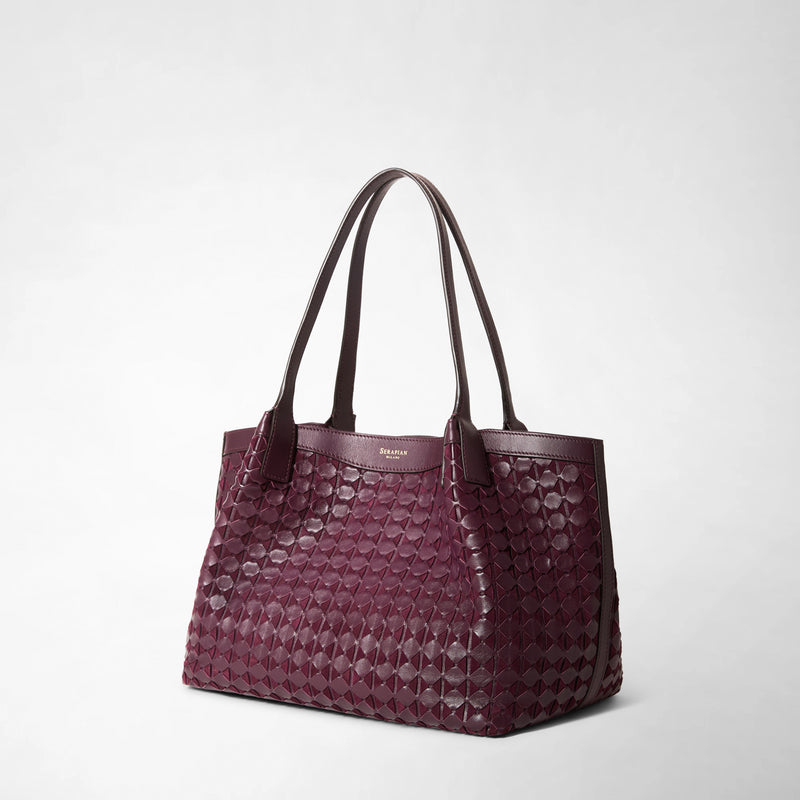 Serapian TOTE BAG SECRET PICCOLA IN MOSAICO