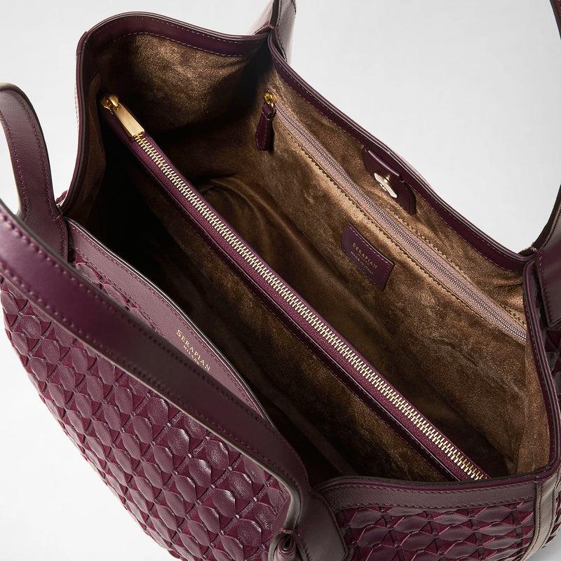 Serapian TOTE BAG SECRET PICCOLA IN MOSAICO