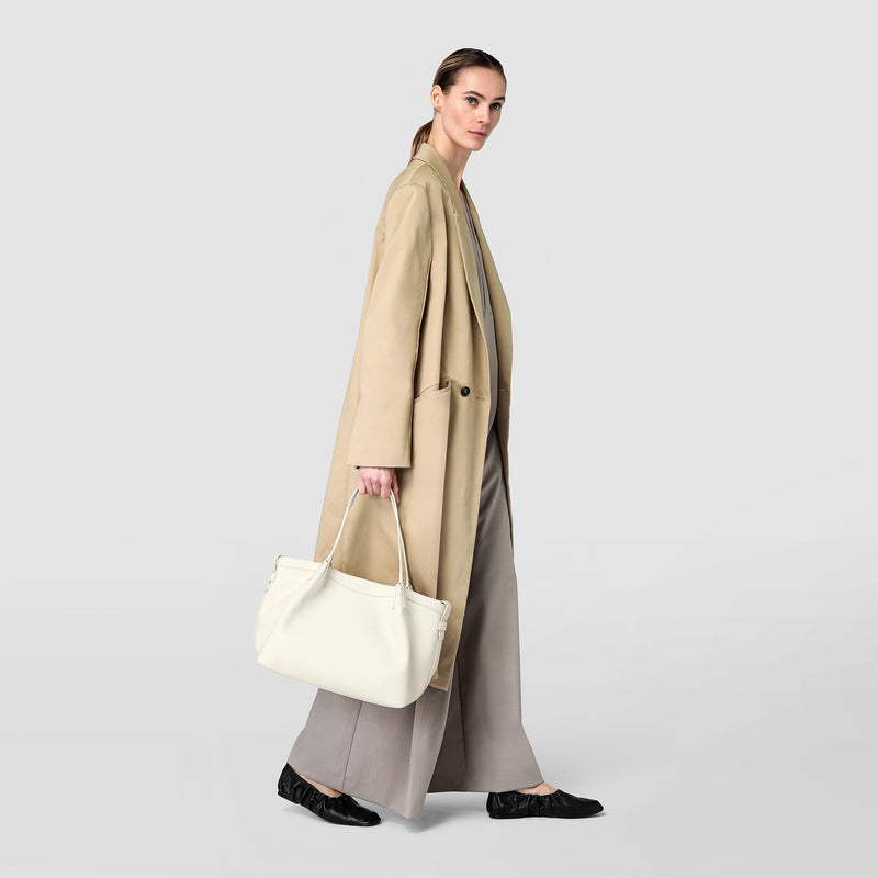 Serapian TOTE BAG SECRET PICCOLA IN PELLE RUGIADA