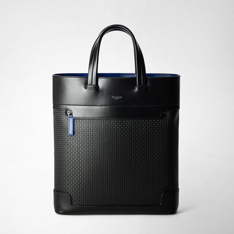 Serapian TOTE BAG VERTICALE IN STEPAN 72