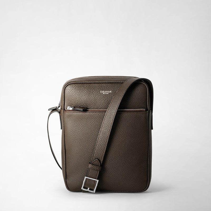 Serapian TRACOLLA NORTH SOUTH IN PELLE CACHEMIRE