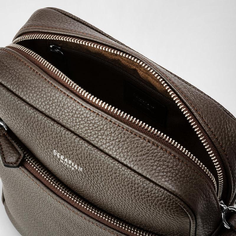 Serapian TRACOLLA NORTH SOUTH IN PELLE CACHEMIRE