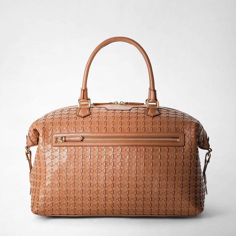 Serapian Travel Bag In Mosaico Tan