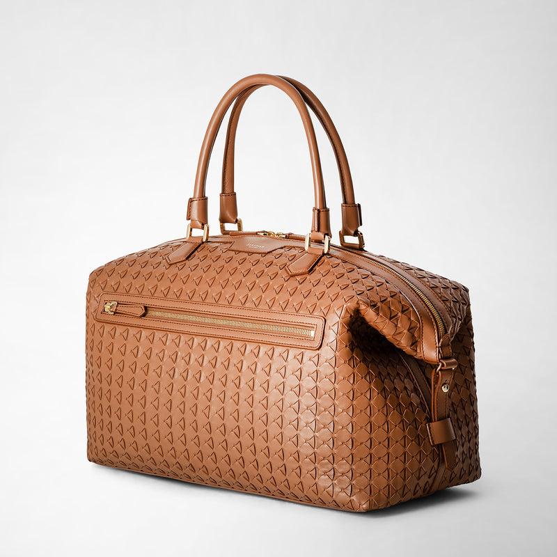 Serapian Travel Bag In Mosaico Tan