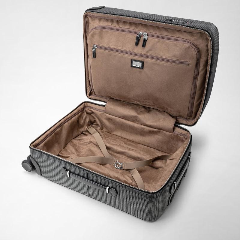 Serapian Trolley Da Cabina In Stepan Asfalto-nero