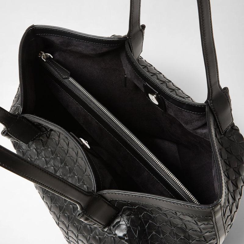 Serapian VERTICAL SECRET TOTE BAG IN MOSAICO